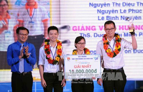  Trao giải Sinh viên nghiên cứu khoa học - Eureka lần thứ 18 ảnh 1